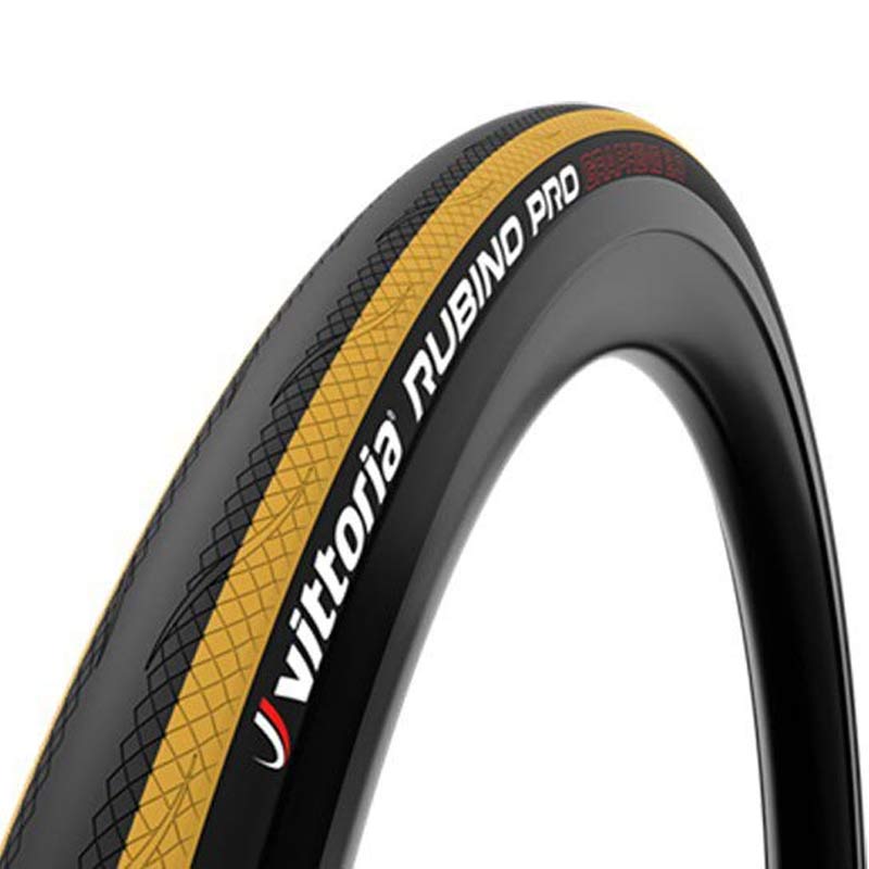 Llanta VITTORIA Rubino PRO IV 700x25c / Grafeno 2.0 / Cara Amarilla
